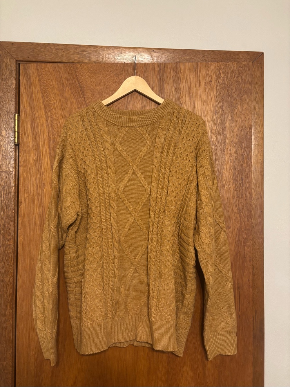 Cable Knit Sweater in brown